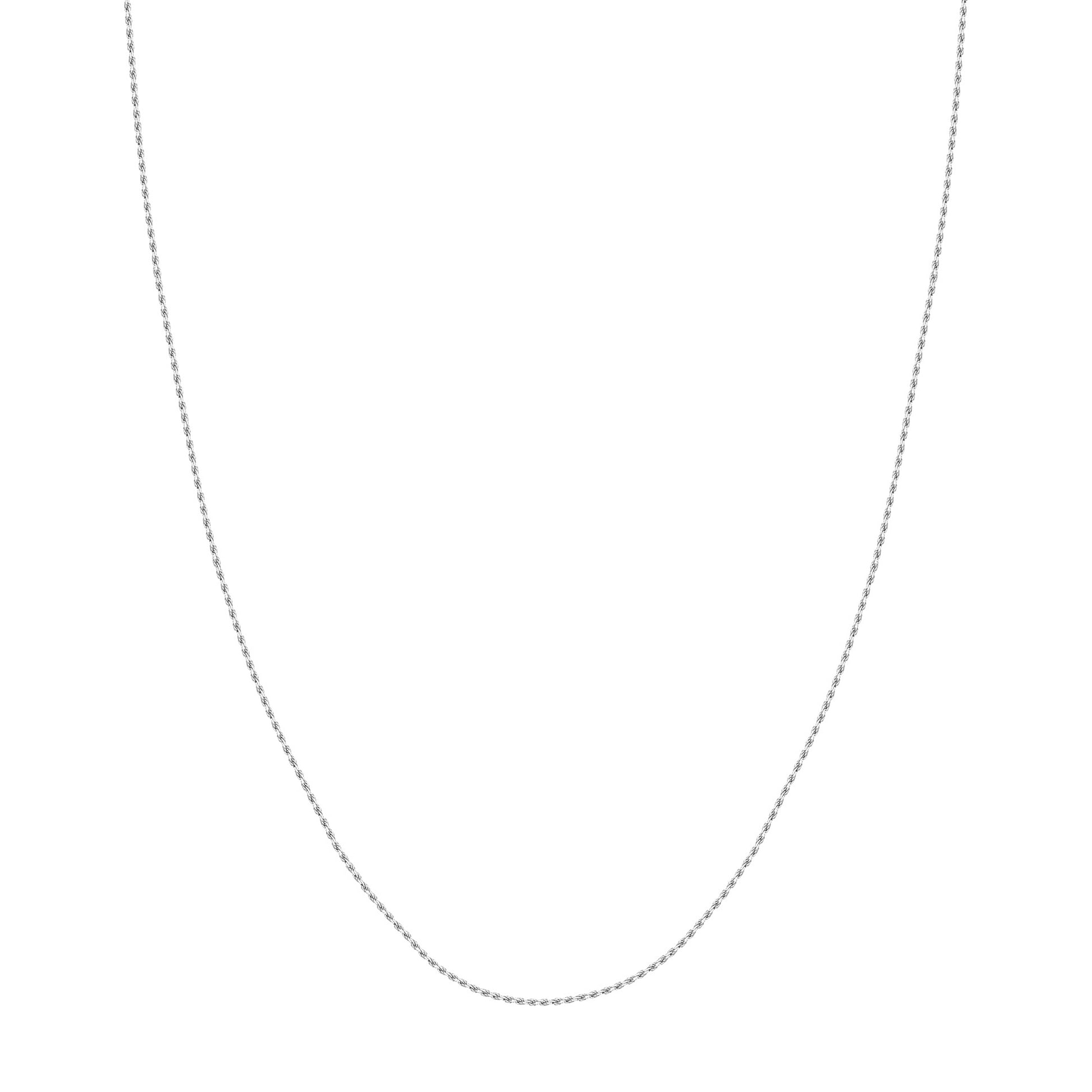 Adjustable Rope Chain Necklace with Slider