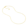 Adjustable Sparkle Chain Necklace with Slider