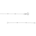 Mini Ball Station Bead Chain Necklace