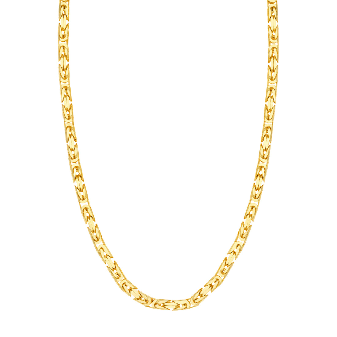 5.20mm Square Beveled Byzantine Chain