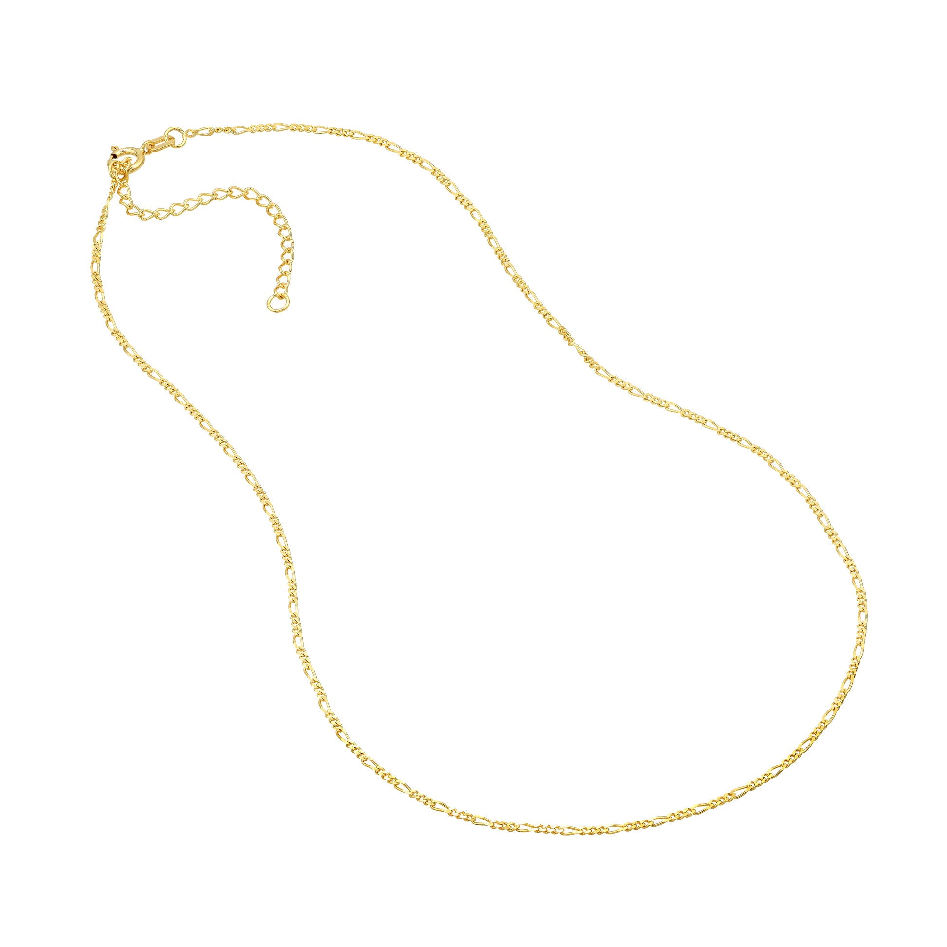 1.28mm Adjustable Childs Figaro Chain