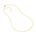 1.28mm Adjustable Childs Figaro Chain