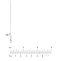 0.8mm Sterling Box Chain w/Slider Bead