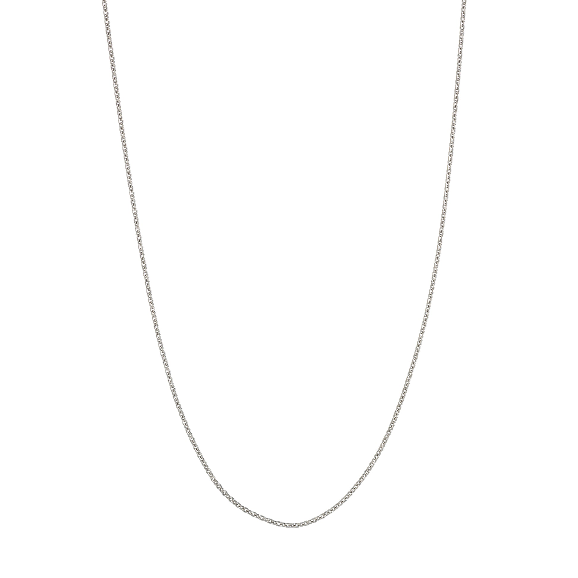 Sterling Silver/Plated Adjustable Cable Chain