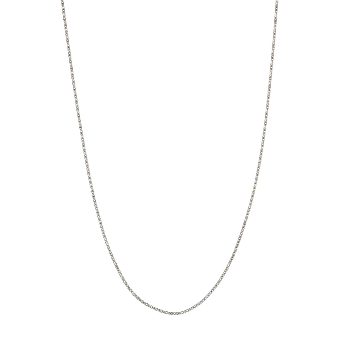 Sterling Silver/Plated Adjustable Cable Chain