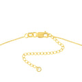Open Wire Heart Adjustable Necklace