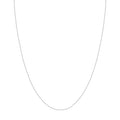 1.25mm Square Wheat Chain with Slider Bead