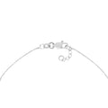 Sterling Silver Small Sideways Cross Bracelet