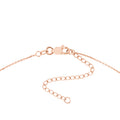 E2W Small Sideways Cross Adjustable Necklace