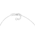Sideways Cross on Chain Adj. Bracelet