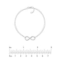 Double Strand Infinity Adjustable Bracelet