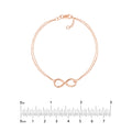 Double Strand Infinity Adjustable Bracelet