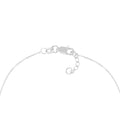 Sideways Mini CZ Cross Adjustable Bracelet