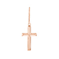 Cross Dangle Earrings on Fish Hook