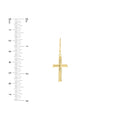 Cross Dangle Earrings on Fish Hook