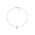 Plated Sterling Silver Mini Dragonfly Bracelet