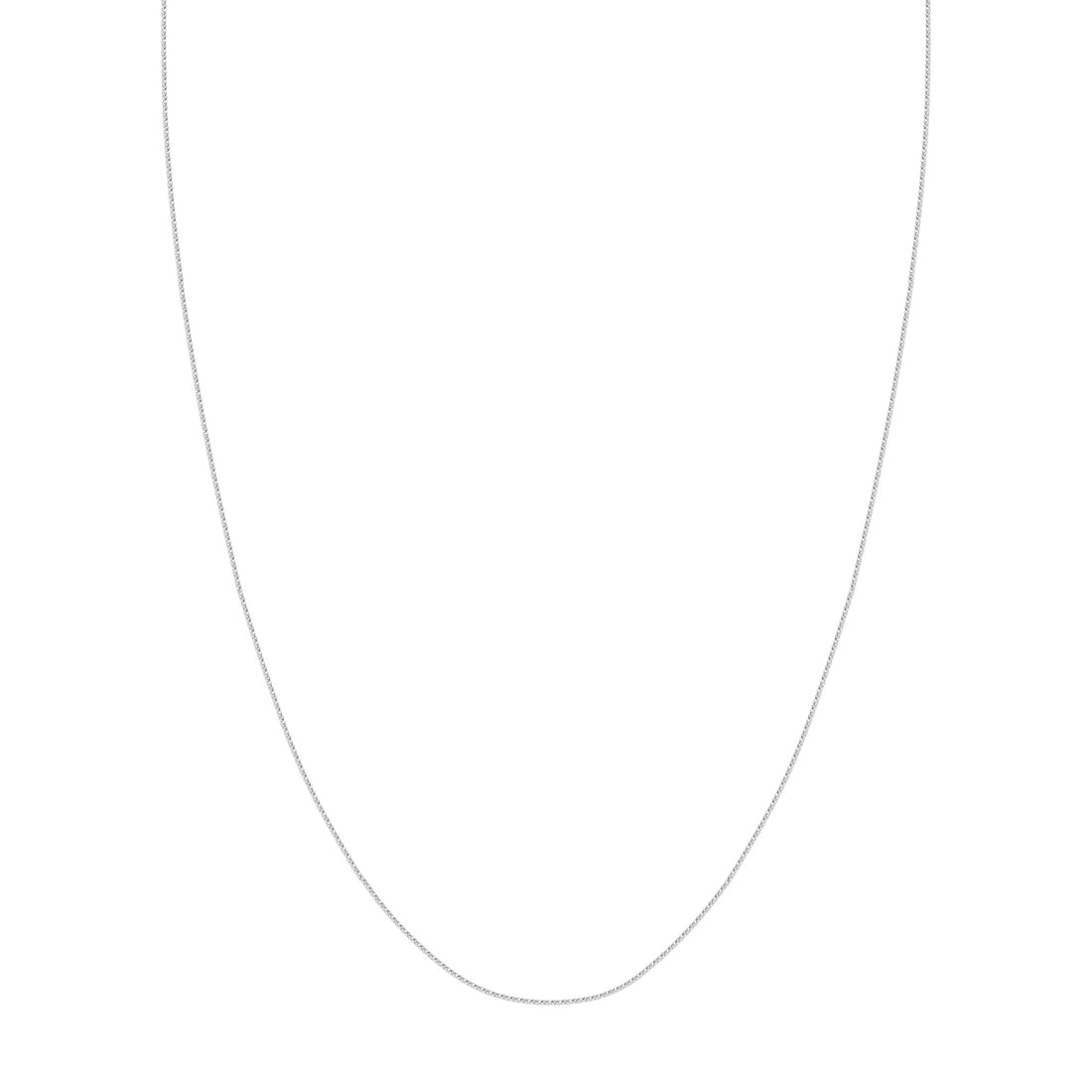 1.15mm Square Wheat Chain with Slider Bead