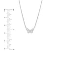 Plated Sterling Silver Mini Butterfly Necklace