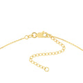 Sideways Wishbone Adjustable Necklace