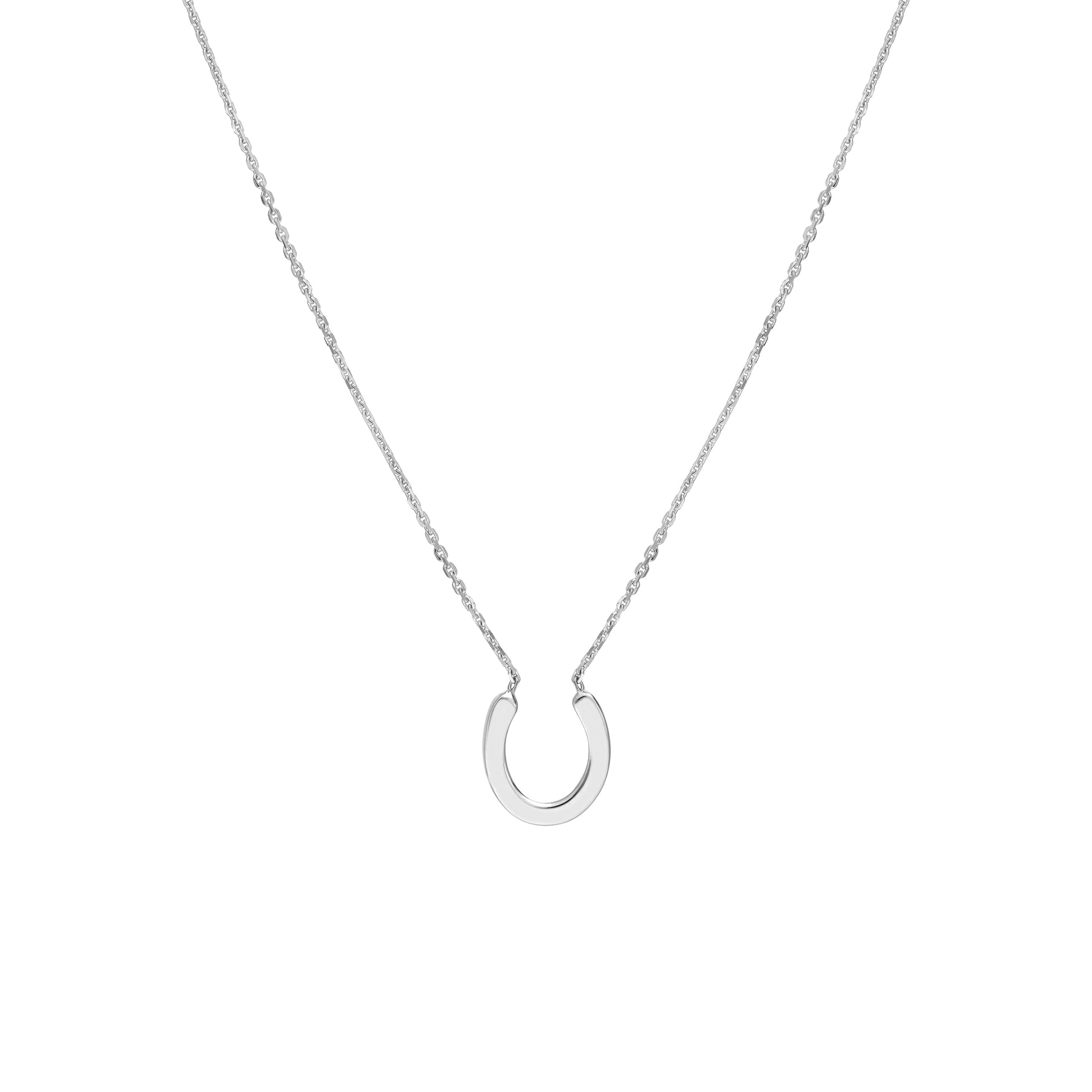 Mini Horseshoe Adjustable Necklace
