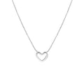 Mini Open Heart Necklace