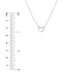 Mini Open Heart Necklace