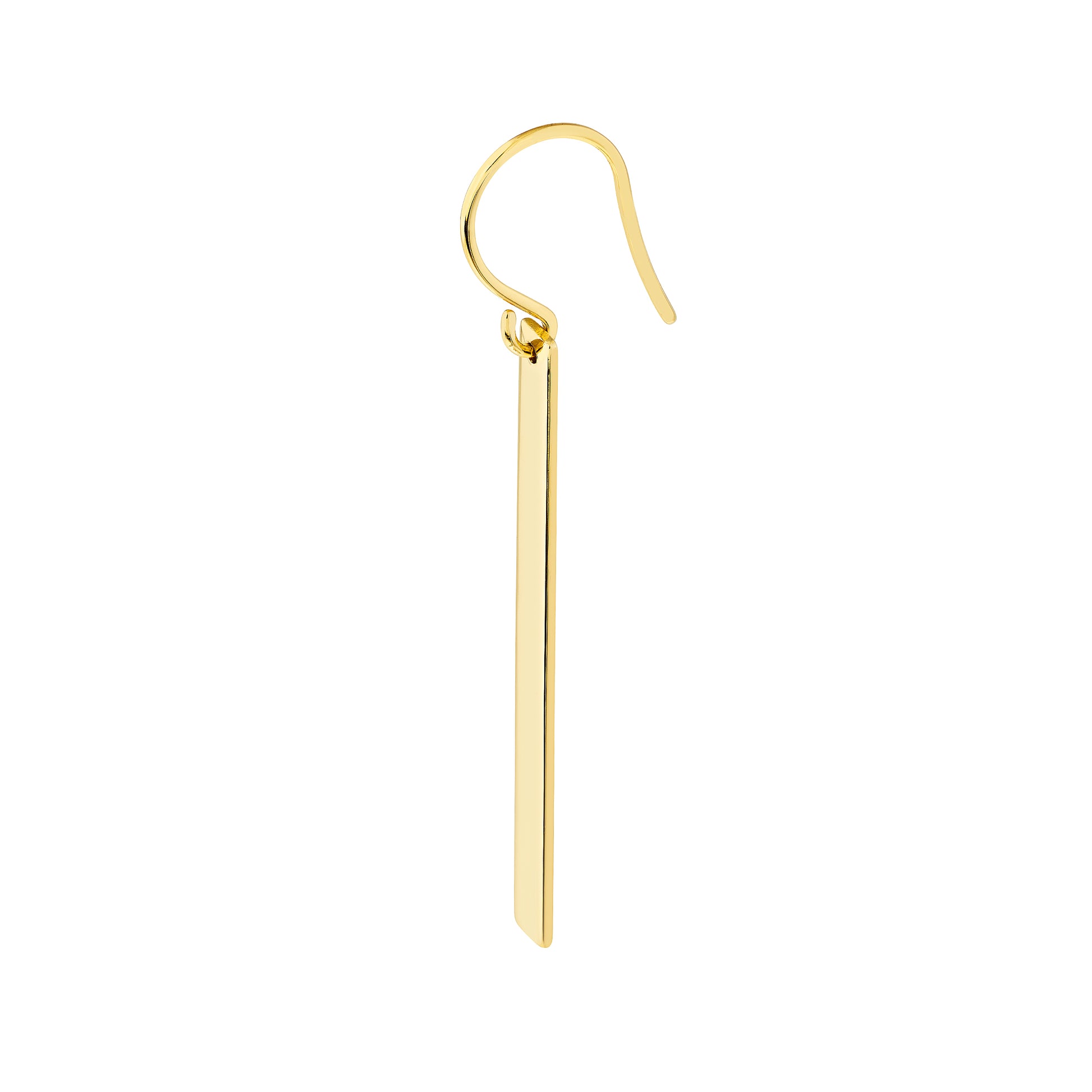 Bar Dangle Earrings on Fish Hook