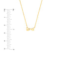 Mini Love Necklace with 1pt Diamond