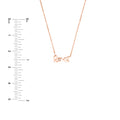 Mini Love Necklace with 1pt Diamond