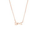 Mini Love Necklace with 1pt Diamond