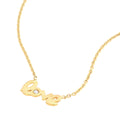 Mini Love Necklace with 1pt Diamond