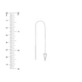Open Pyramid Threader Earrings