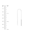 Wide Bar Threader Earrings