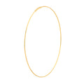 60mm Endless Wire Hoop Earrings