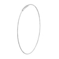 40mm Endless Wire Hoop Earrings