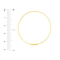 40mm Endless Wire Hoop Earrings
