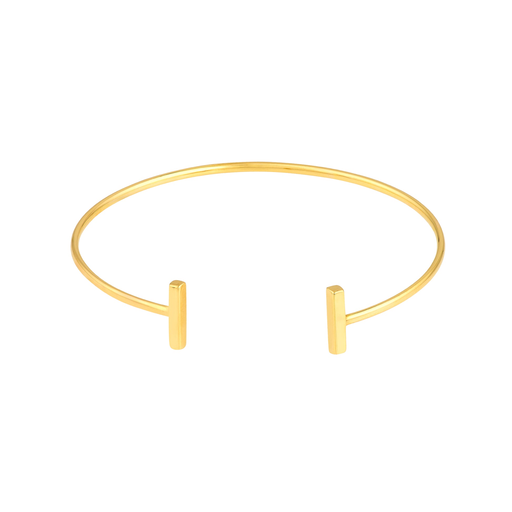Staple Bar Cuff Bangle