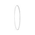 60mm Flat Wire Endless Hoop Earrings