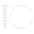 75mm Endless Wire Hoop Earrings