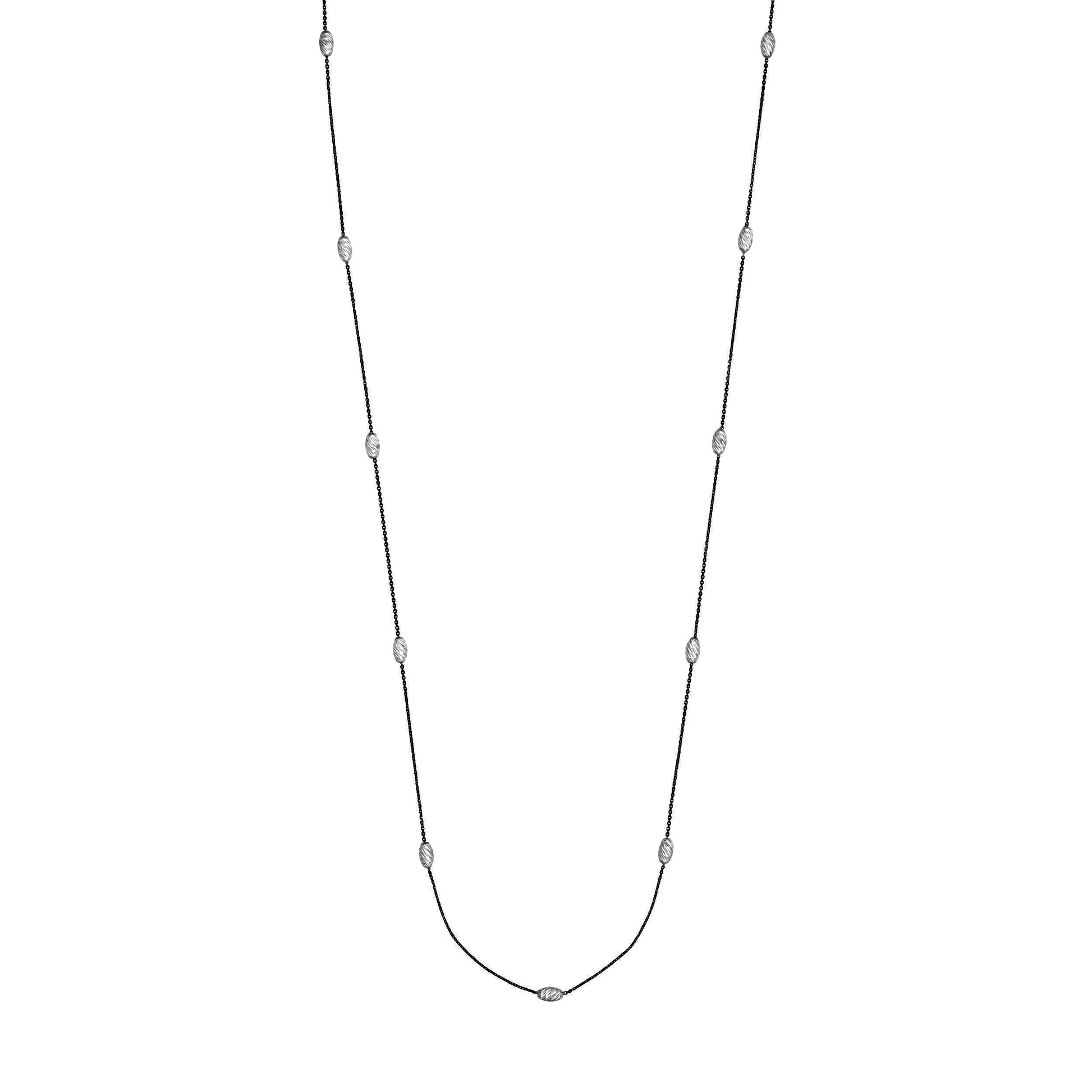 Long And Lovely Wht Ov.Bead Black 030 Cb