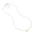 Mini Evil Eye Cutout Adjustable Necklace