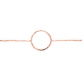 Open Wire Circle Adjustable Bracelet