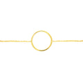 Open Wire Circle Adjustable Bracelet