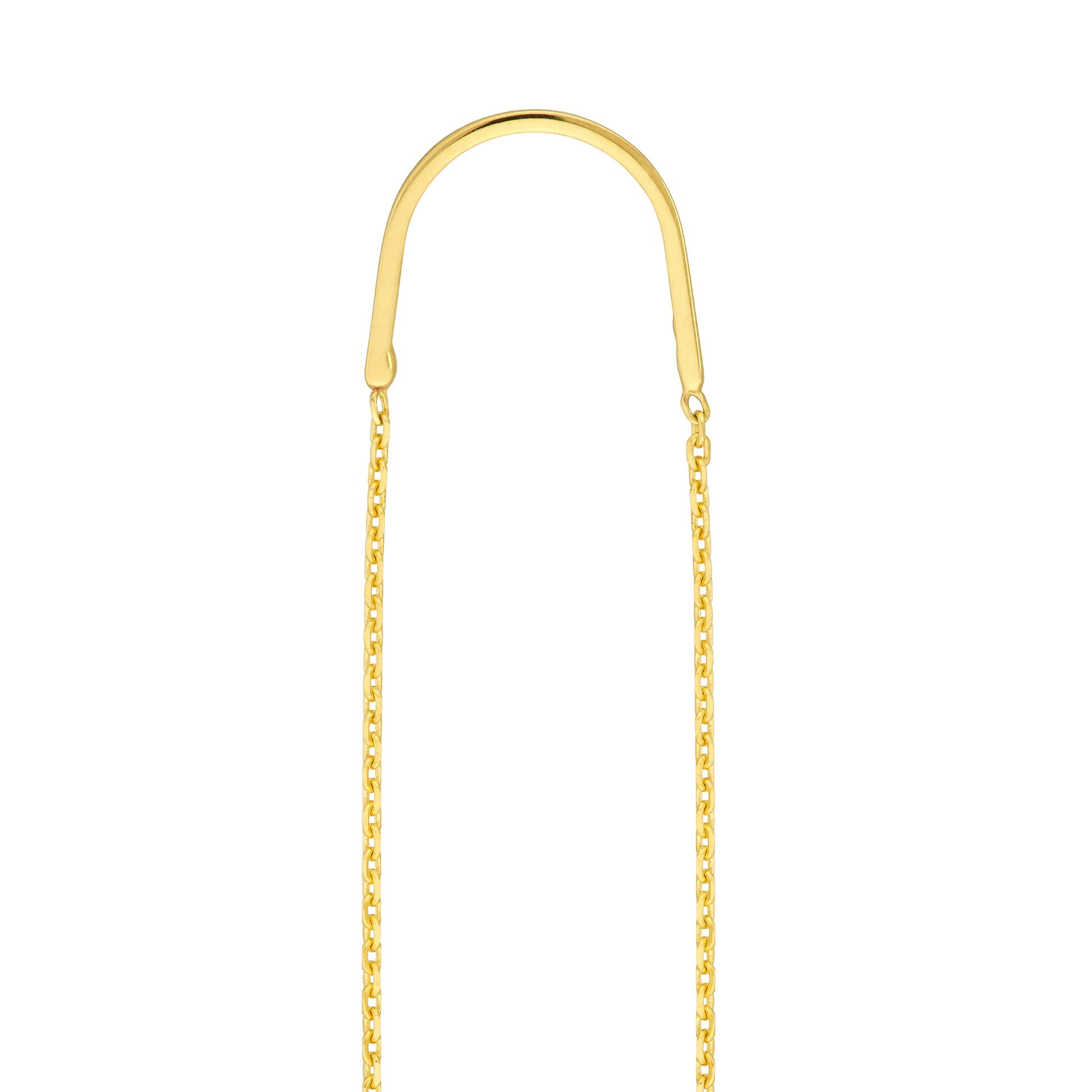 Open Marquise Threader Earrings