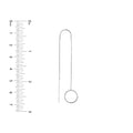 Open Disc Threader Earrings