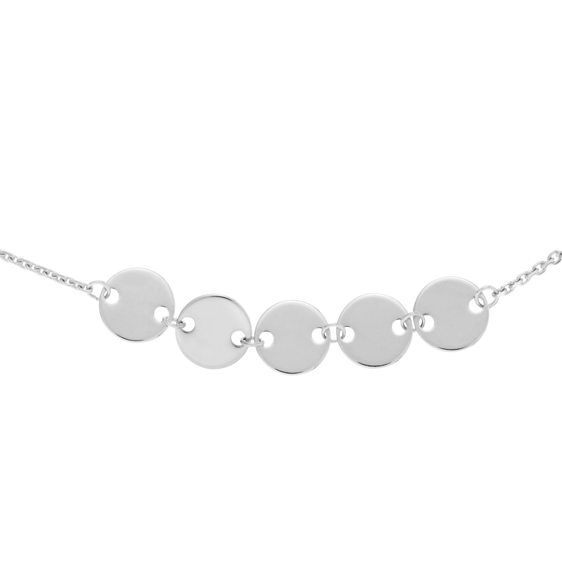 Mini Disc Quintet Adjustable Choker