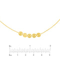 Mini Disc Quintet Adjustable Choker