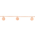 Mini Disc Dangles Adjustable Choker