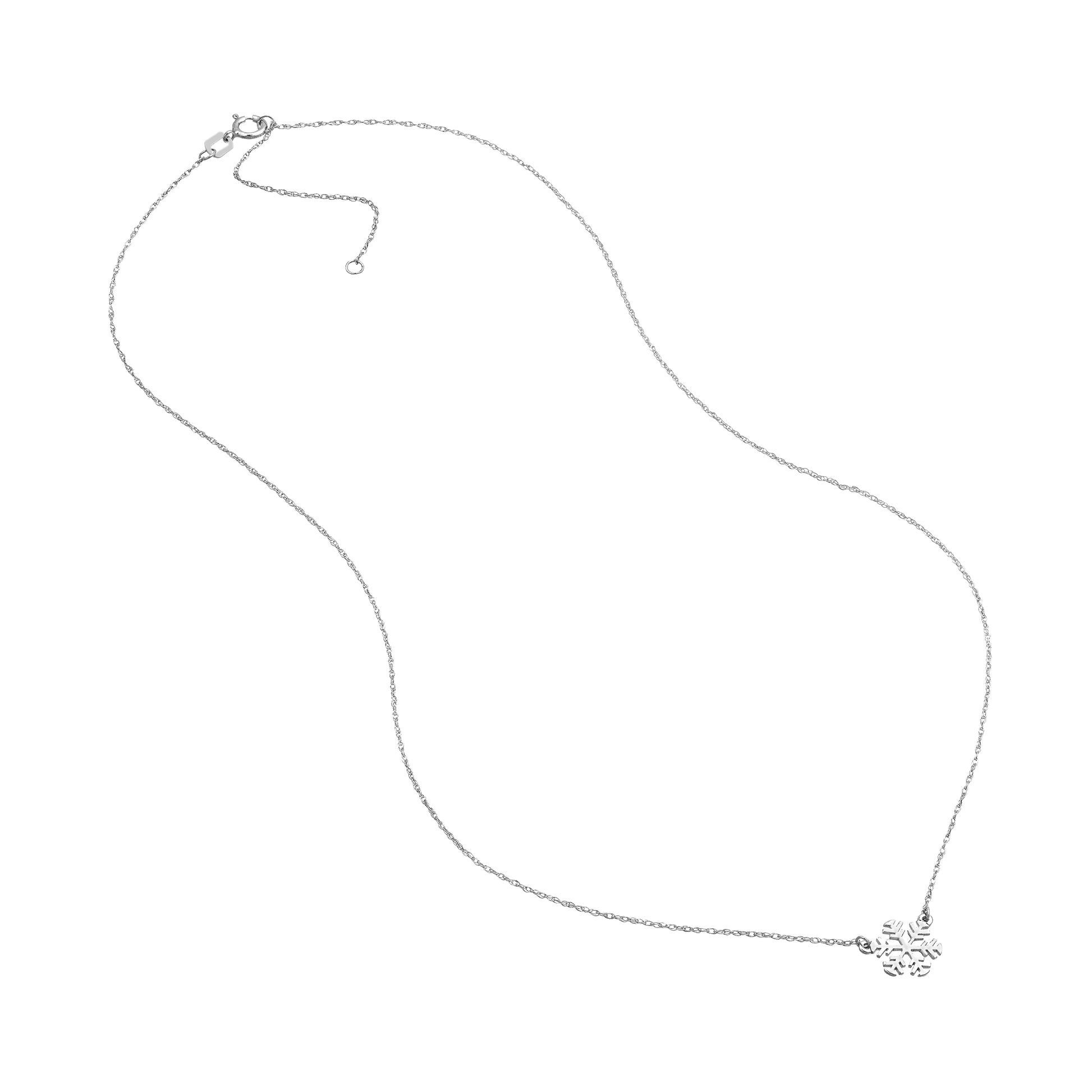 So You Mini Snowflake Adjustable Necklace