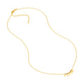 Mini Disc Drop and Bead Station Necklace